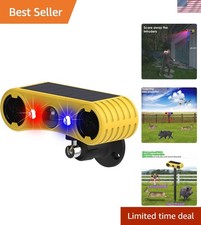 Advanced Solar Motion Sensor Alarm with 4 Modes 130dB Sound: Protect Your Home