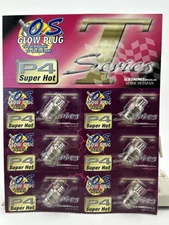 OS P4 Turbo Super Hot Off-Road Nitro Glow Plug - 6 Pack 71641400