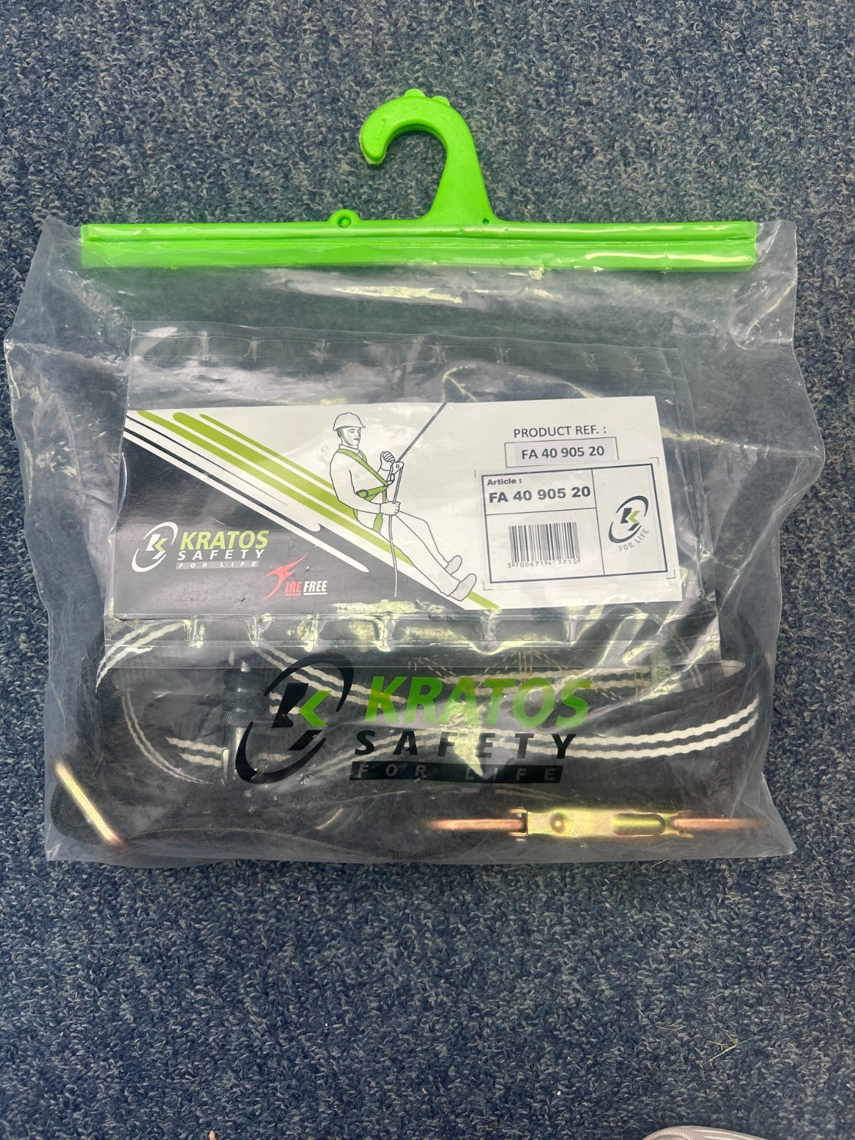 Kratos 2m Adjustable Safety Lanyard