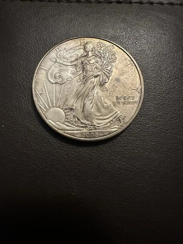 2008 WALKING LIBERTY AMERICAN EAGLE .999 FINE SILVER DOLLAR COIN 1oz. $1 USA