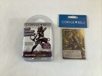 Corvus Belli Infinity Dart Optimate Huntress Con Exclusive Mini + Card NEW