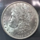 1885 O Morgan Silver Dollar Brilliant UNC Gem Coin Bright Fields. MELT START!