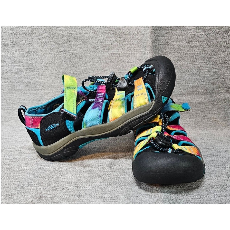 NUOVI sandali da acqua Keen Little Kids Newport H2 arcobaleno tinta unita giovani 3 EU 35