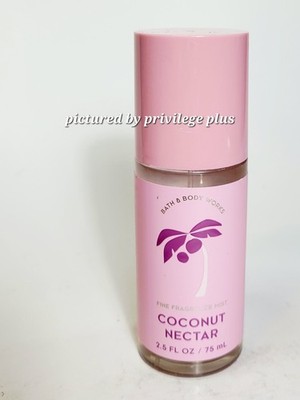 Bath & Body Works Fine Fragrance Mist COCNUT NECTAR 2.5 FL OZ (Pack 1)