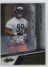 2010 Absolute Memorabilia Spectrum Gold Signatures 92/99 Corey Wootton Auto 3hd