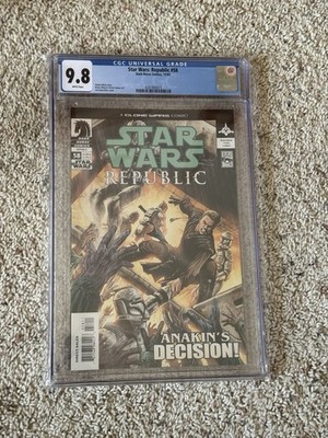  Star Wars: Republic #58 (Dark Horse Comics 2003) CGC 9.8 Anakin Skywalker Cover