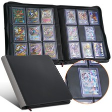 PREZA Toploader Binder - 216 Capacity, 9-Pocket Trading Card Storage