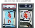 2024 Panini Prizm Bo Nix Silver Prizm *** PSA 9 ***