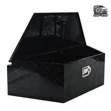 39"x16.5"x12" Trailer Tongue Aluminum Tool Box Truck Bed Underbody Storage +Lock