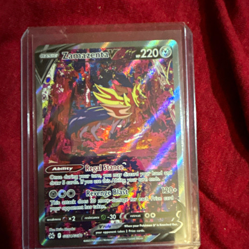 Pokemon TCG Zamazenta V GG54