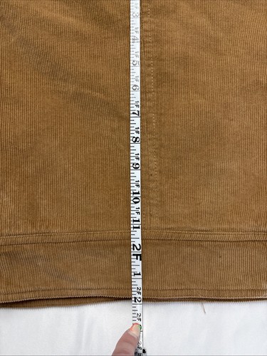 Lucky Brand Jacket Womens M Brown Corduroy Trucker Shearling Sherpa Bomber - Picture 12 of 12