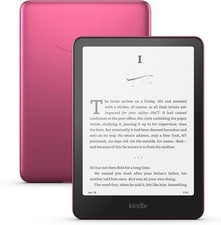 NEW Amazon Kindle Paperwhite LATEST 7" 32GB Signature Edition Metallic Raspberry