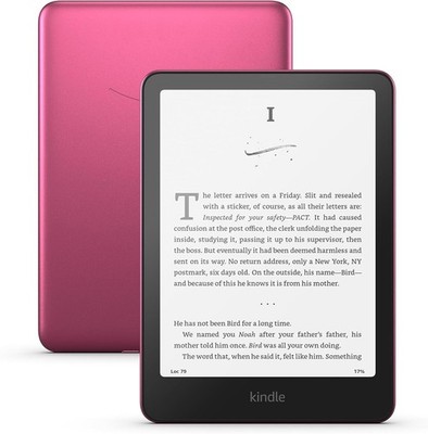 NEW Amazon Kindle Paperwhite LATEST 7'' 32GB Signature Edition Metallic Raspberry