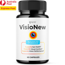(1 Pack) Visionew Advanced Eye Vision Support Visio New Supplement 60 Capsules