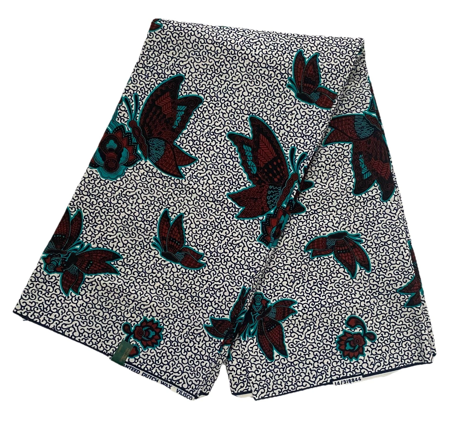 Vlisco Butterfly Fabric