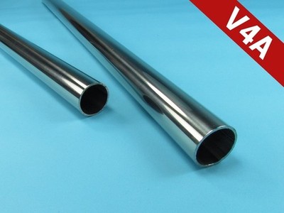 Rohr 22 x 1,5 für BIMINI Handlauf Reling POLIERT V4A Boot 2 m / 200 cm / 2000 mm