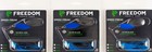 (LOT OF 3) FREEDOM TACKLE SPEED FREAK SPINNERBAIT 3/4OZ TWILIGHT #53310 CP6296 — photo 1