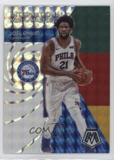 2019 Panini Mosaic International Men of Mastery Silver Prizm Joel Embiid #1 0ot5