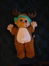 Russ Troll Doll Rudolph Troll Kids Rudy 14" Christmas Edition Red Nose Reindeer