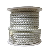 Wellington N1840S0150S White Nylon Twisted Rope 3/8 Dia. in. x 150 L ft.