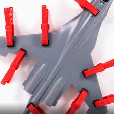 Silicone Seamless Auxiliary Clamps Model Tools Kit Fit for Hobby Model DIY Part