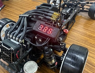 XRC ReveD RDX MC3 Voltage Meter Mount Bracket and Voltage Meter Case
