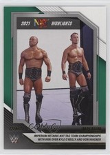 2022 Panini WWE NXT 2021 Highlights Green Fabian Aichner Ludwig Kaiser #38 00gy