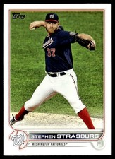 2022 Topps Stephen Strasburg Washington Nationals #492