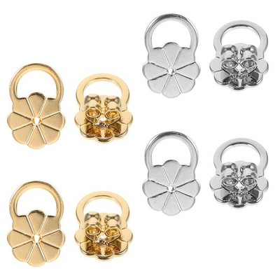 8 Pcs Ohrringverschlüsse Für Stecker Hängende Ohren Schwere Ohrringstützen