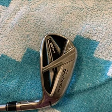 TaylorMade Sim Max Single 9 Iron With KBS C-Taper Tour 120 Stiff . Jumbo Grip
