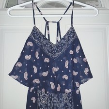 Princess Vera Wang Spaghetti Strap Empire Style Lined, Maxi Dress Whimsical XS