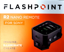 Flashpoint R2 Nano Touchscreen TTL Wireless Flash Trigger for Sony, Godox X3 S