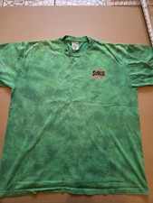 Vintage 90s Surge Soda Shirt XL Tye-dye Green Single Stitch Made In USA fade