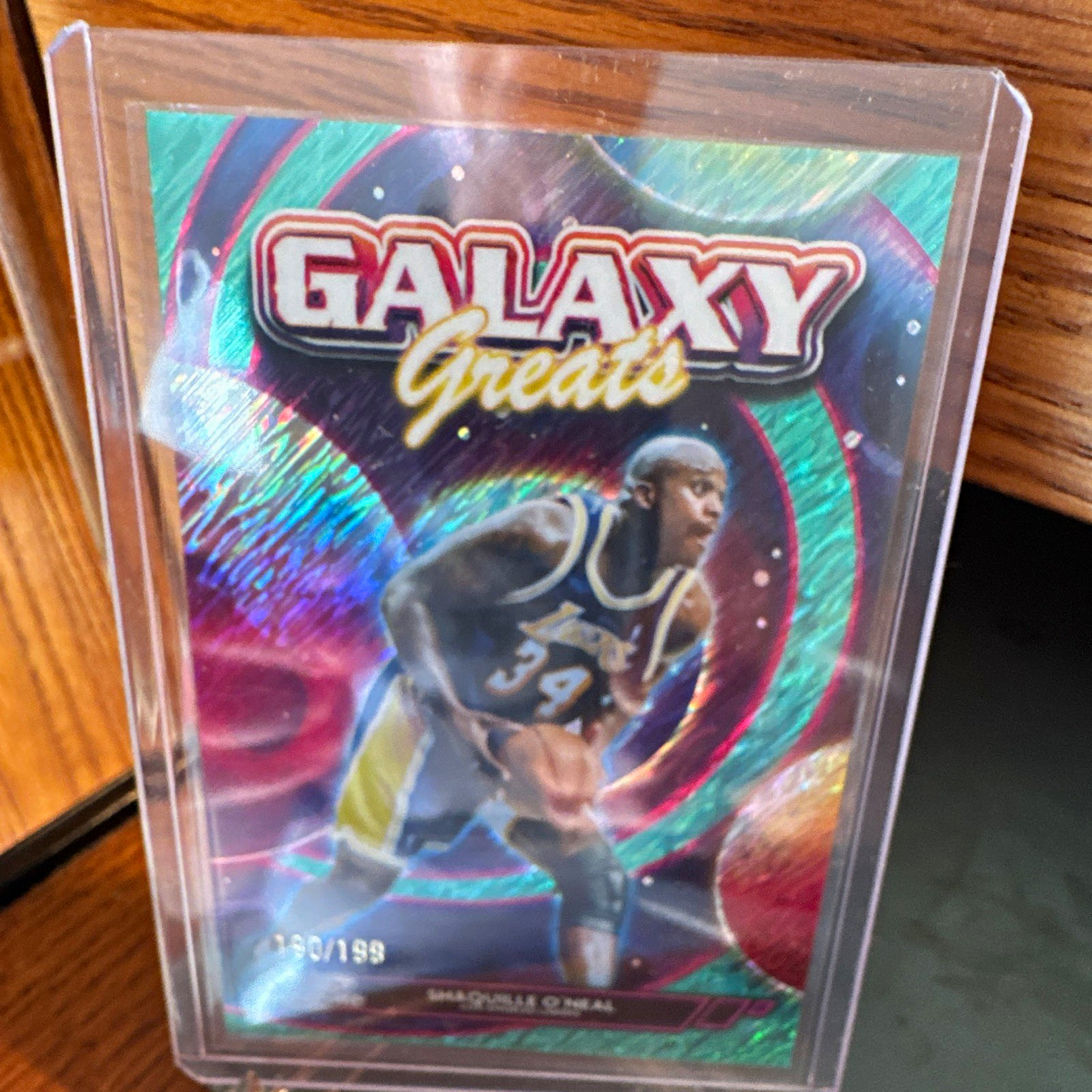Topps 2025-26 Cosmic Chrome - Galaxy Greats Shaquille O'Neal 190 / 199 #GG-8  