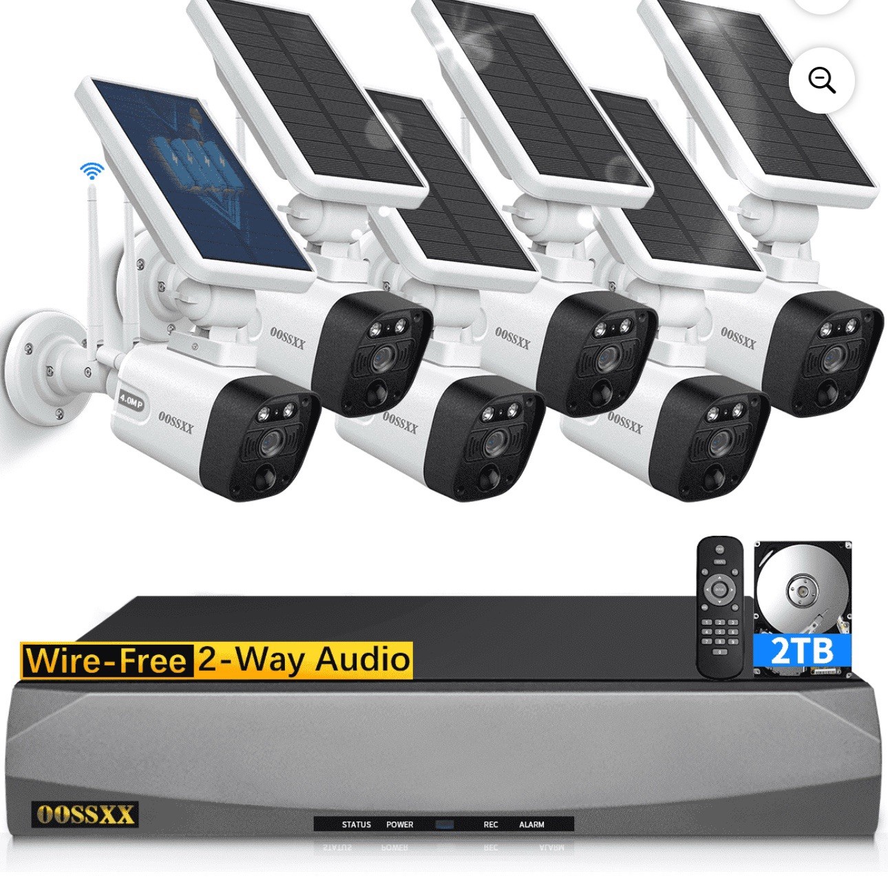 (6 Wireless Cameras)