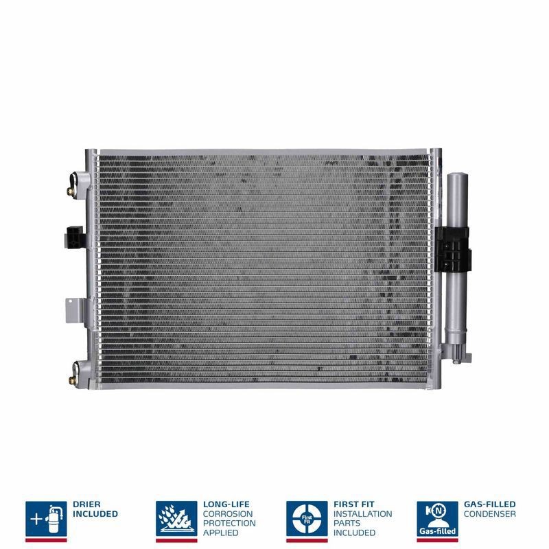 Nissens Aircon Condenser 940463 for eg. FORD FOCUS (2011) 1.6 TDCI etc - Image 6