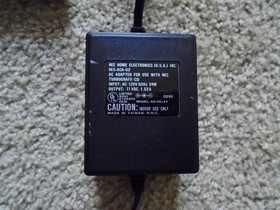 NEC TurboGrafx CD Player console, Dock, AC Adapter & AV Cables (FOR REPAIR) 16