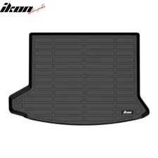 Fits 19-25 Cadillac XT4 TPE All Weather Waterproof Rear Cargo Trunk Tray Mats
