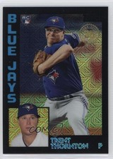 2019 Update Silver Pack 1984 Topps Baseball Chrome Black /199 Trent Thornton ni4
