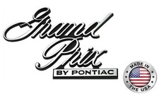 Front Header Panel Nameplate Emblem For 1977 Pontiac Grand Prix Made in the USA
