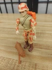 Vintage GI Joe ARAH Spearhead & Max Action Figure w/ Bobcat Backpack - G.I. Joe