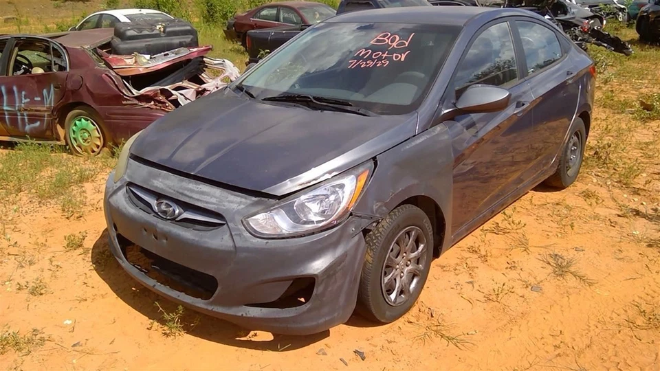 Driver Side View Mirror Power Body Color Non-heated Fits 12-17 ACCENT 249066 - Image 3 of 4