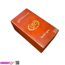 LFD Double Ligero Digger Empty Wooden Cigar Box 5.5x9x4