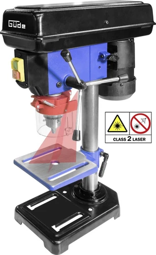 Güde Tischbohrmaschine GTB16 LASER Inklusive Maschinenschraubstock 65mm - Bild 6 von 8