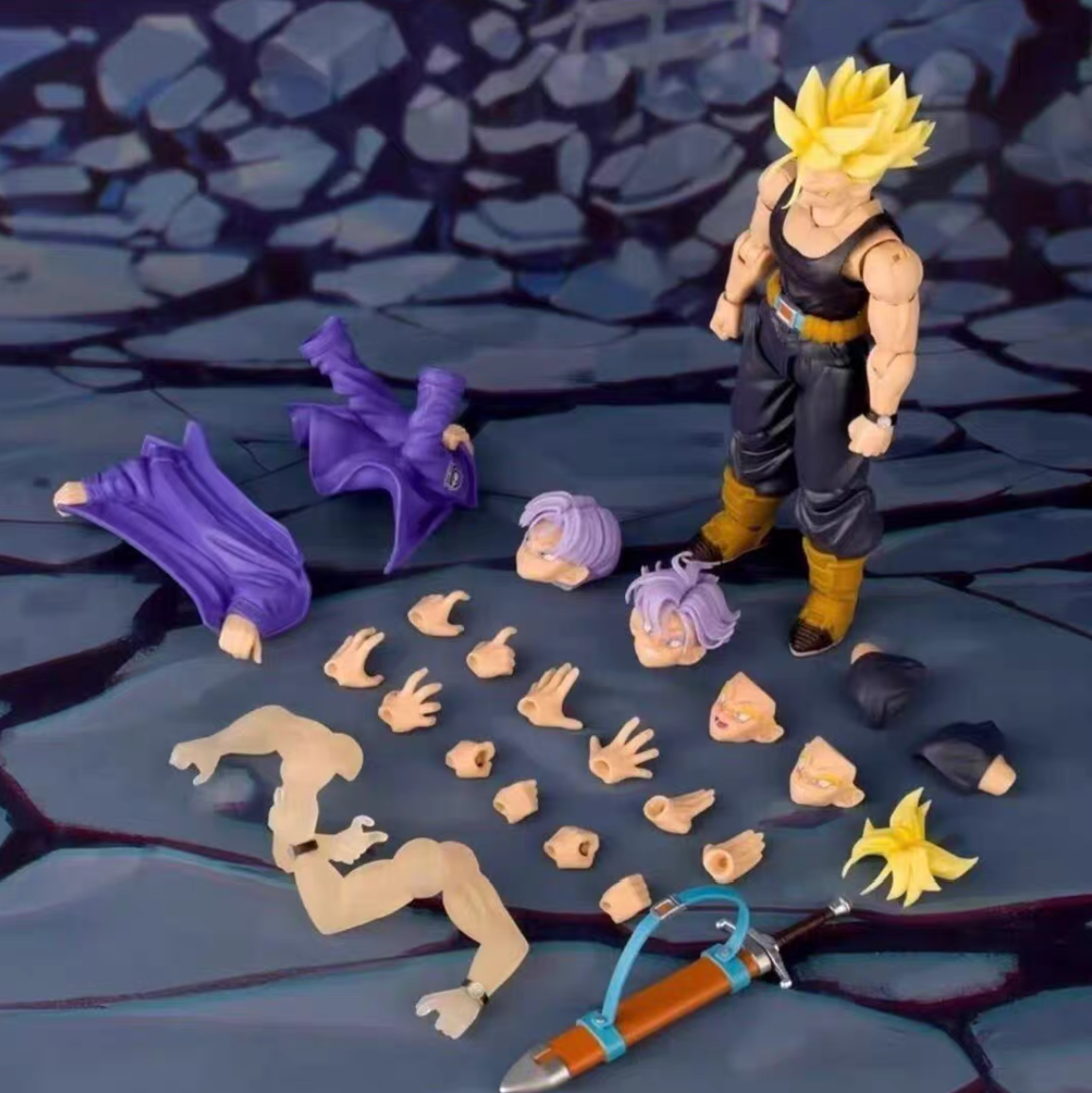 ドラゴンボール DEMONIACAL FIT ザマス　フィギュアーツ サイズ Demoniacal Fit The Coming One Free The Future Trunks Action Figure