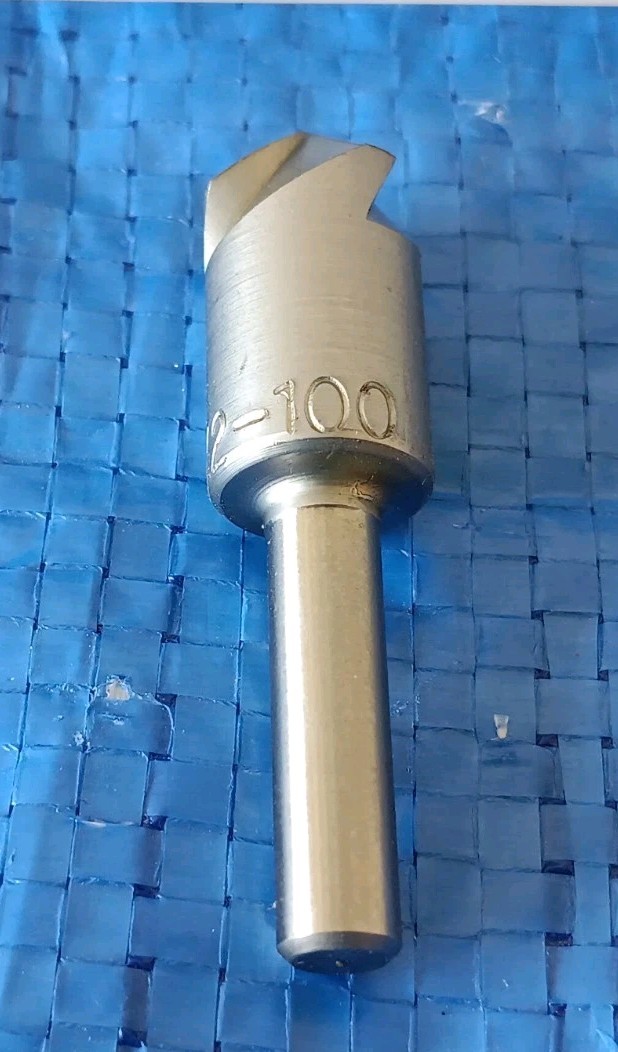 M.A. Ford HSS 3 Flute 1/2" x 100°Aircraft Countersink Drill Bit - NEW, USA Made