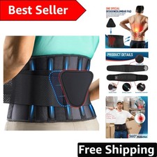 Pain-Relief Back Brace for Herniated Discs & Sciatica - Adult Adjustable Support