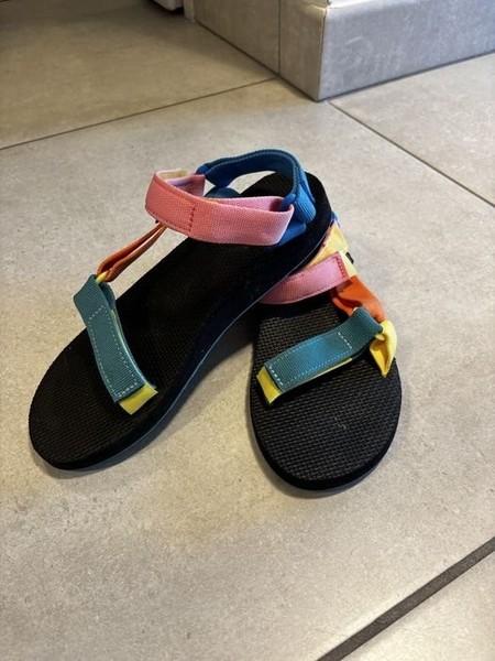 Women Teva Sandals Multicolor 37