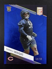 2023 Panini Donruss Elite Darnell Wright #127 Rookie Blue /99 Bears RC