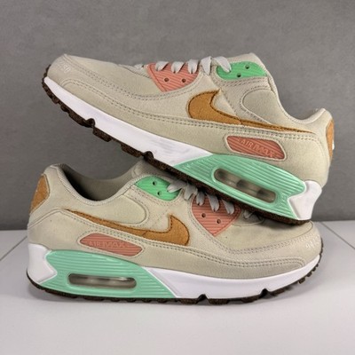 Nike Air Max 90 LX Happy Pineapple Coconut Milk Women s Size 9 Shoes